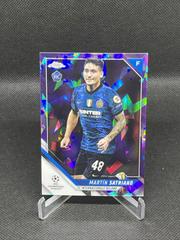Martin Satriano [Purple] Soccer Cards 2021 Topps Chrome Sapphire UEFA Champions League Prices