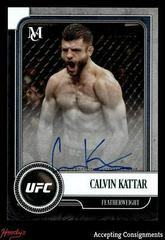 Calvin Kattar #MA-CK Ufc Cards 2019 Topps UFC Museum Collection Autographs Prices