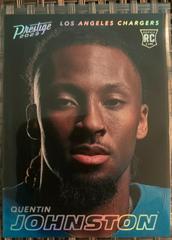 Quentin Johnston #RP-8 Football Cards 2023 Panini Prestige Rookie Portraits Prices