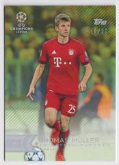 Thomas Muller [Green] Soccer Cards 2015 Topps UEFA Champions League Showcase Prices