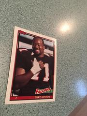 Chris Hinton #569 Football Cards 1991 Topps Prices