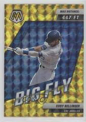 Cody Bellinger [Reactive Yellow] Baseball Cards 2022 Panini Mosaic Big Fly Prices
