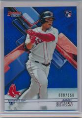 Rafael Devers [Blue Refractor] #4 Baseball Cards 2018 Bowman's Best Prices