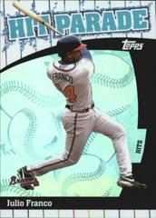 Julio Franco #HP23 Baseball Cards 2004 Topps Hit Parade Prices