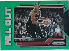 Chelsea Gray [Green] #10 Basketball Cards 2023 Panini Prizm WNBA All Out Prices