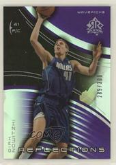 Dirk Nowitzki Amethyst Basketball Cards 2003 Upper Deck Triple Dimensions Reflections Prices