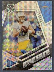 Justin Herbert #SS-JH Football Cards 2023 Panini Mosaic Swagger Prices