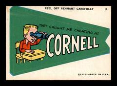 Cornell #14 Football Cards 1967 Topps Comic Pennants Prices