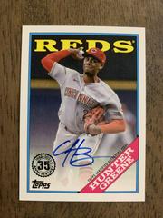 Hunter Greene Baseball Cards 2023 Topps Update 1988 Autographs Prices