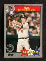 Cal Ripken Jr. [Mini] #87-108 Baseball Cards 2017 Topps 1987 Prices