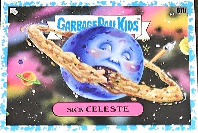 Sick Celeste [Blue] #87b Garbage Pail Kids Intergoolactic Mayhem