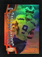 Kenneth Walker III [Orange] #CALL-10 Football Cards 2023 Panini Certified Calling Prices