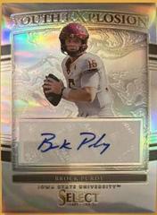 Brock Purdy [Silver] #YE-BPU Football Cards 2022 Panini Select Draft Picks Youth Explosion Signatures Prices