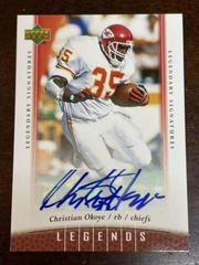 Christian Okoye #13 Football Cards 2006 Upper Deck Legends Legendary Signatures Prices