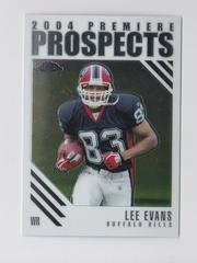 Lee Evans #PP12 Football Cards 2004 Topps Chrome Premiere Prospects Prices