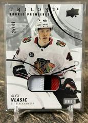 Alex Vlasic [Black Foil Patch] #173 Hockey Cards 2022 Upper Deck Trilogy Prices