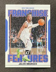 Jalen Brunson #7 Basketball Cards 2023 Panini Donruss Franchise Features Prices