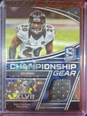 Ed Reed [Blue] #CG-ERE Football Cards 2022 Panini Spectra Championship Gear Prices