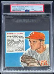 Robin Roberts [Hand Cut Without Tab] Baseball Cards 1952 Red Man Tobacco Prices