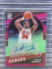 Charles Oakley [Pink] #SS-CHO Basketball Cards 2021 Panini Donruss Optic Signature Series Prices