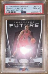 Wendell Carter Jr. #CF-7 Basketball Cards 2018 Panini Certified Future Prices