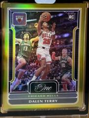 Dalen Terry [Gold] #107 Basketball Cards 2022 Panini One and One Prices