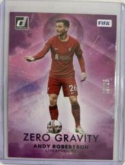 Andy Robertson [Purple] Soccer Cards 2022 Panini Donruss Zero Gravity Prices