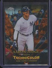Aaron Judge [Orange] #TT-20 Baseball Cards 2023 Topps Chrome in Technicolor Prices