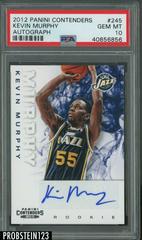 Kevin Murphy Autograph #245 Basketball Cards 2012 Panini Contenders Prices
