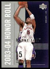 Vince Carter Basketball Cards 2003 Upper Deck Honor Roll Prices