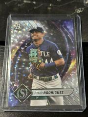 Julio Rodriguez [Ice Foil] #41 Baseball Cards 2022 Bowman Platinum Prices