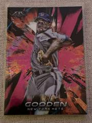 Dwight Gooden [Magenta] Baseball Cards 2018 Topps Fire Prices