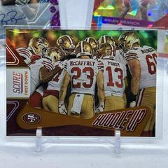 San Francisco 49ers [First Down] #4 Football Cards 2023 Panini Score Huddle Up Prices