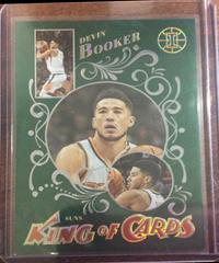 Devin Booker [Emerald] #19 Basketball Cards 2021 Panini Illusions King of Cards Prices