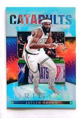 Jaylen Brown [Turquoise] #1 Basketball Cards 2022 Panini Origins Catapults Prices