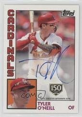 Tyler O'Neill [150th Anniversary] #TO Baseball Cards 2019 Topps 1984 Baseball Autographs Prices