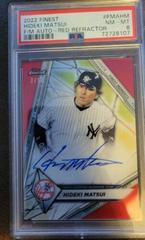 Hideki Matsui [Red] #FMA-HM Baseball Cards 2022 Topps Finest Moments Autographs Prices