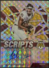 Jalen Wydermyer [Gold] Football Cards 2022 Panini Mosaic Draft Picks Scripts Autographs Prices