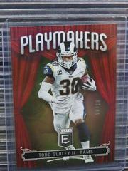 Todd Gurley II [Gold] #PM-16 Football Cards 2019 Donruss Elite Playmakers Prices
