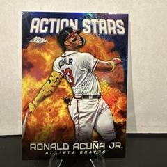 Ronald Acuna Jr. #ASC-5 Baseball Cards 2023 Topps Chrome Update Action Stars Prices