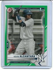 Kevin Alcantara [Green] #BP-97 Baseball Cards 2021 Bowman Paper Prospects Prices