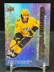 Luke Evangelista #DR-LE Hockey Cards 2023 Upper Deck Black Diamond Diamonation Rookie Prices