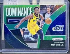 Donovan Mitchell [Green Prizm] #11 Basketball Cards 2021 Panini Prizm Dominance Prices