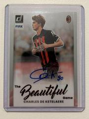 Charles De Ketelaere Soccer Cards 2022 Panini Donruss Beautiful Game Autographs Prices