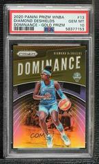 Diamond DeShields [Prizm Gold] Basketball Cards 2020 Panini Prizm WNBA Dominance Prices