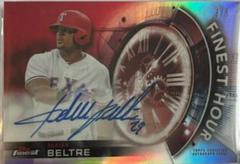 Adrian Beltre [Red Refractor] Baseball Cards 2018 Topps Finest Hour Autographs Prices