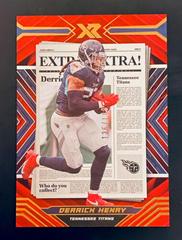Derrick Henry [Red] Football Cards 2022 Panini XR Extra Prices