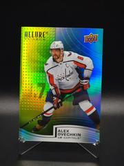 Alex Ovechkin [Green Blue] Hockey Cards 2021 Upper Deck Allure Rainbow Prices