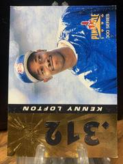 kenny lofton Baseball Cards 1996 Pinnacle Prices