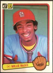 Willie McGee Baseball Cards 1983 Donruss Prices